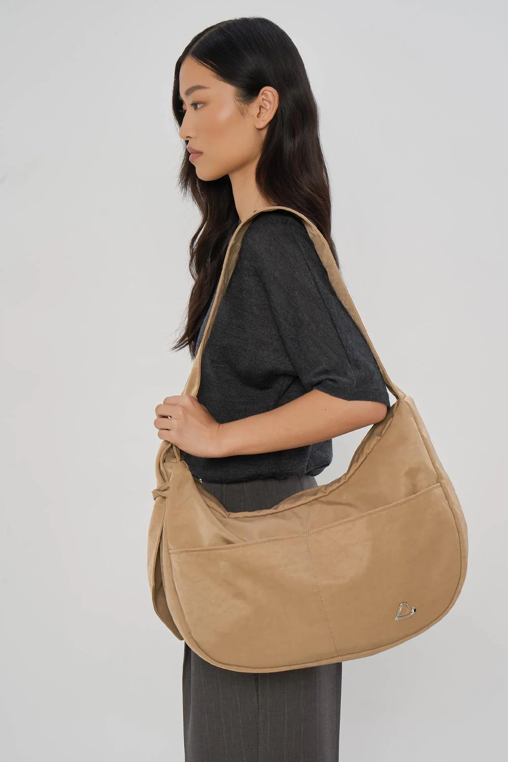 Très grand sac besace - Basic Love - Image 3