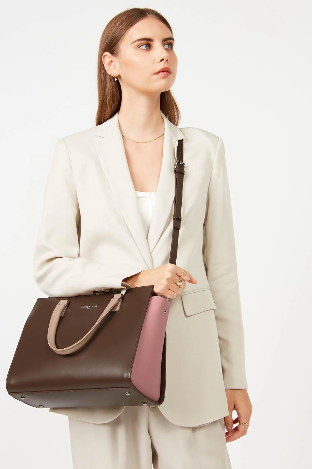 Grand sac cabas main - Smooth - Image 80