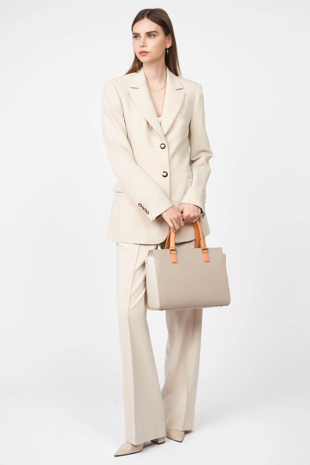 Grand sac cabas main - Smooth - Image 86