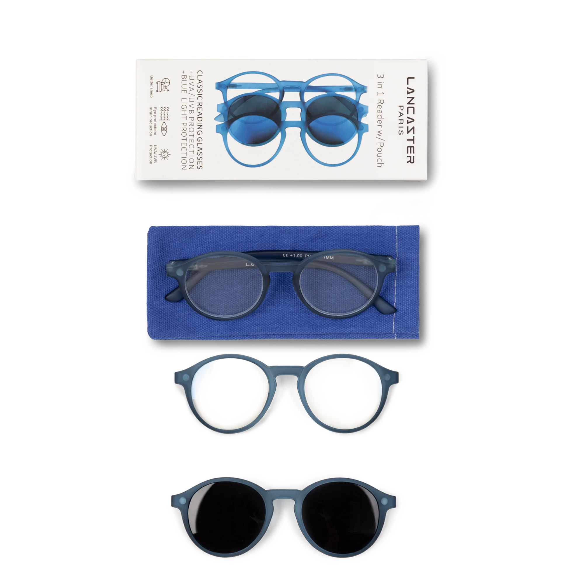 Lunettes de lecture 3-en-1 - Eyewear - Image 19
