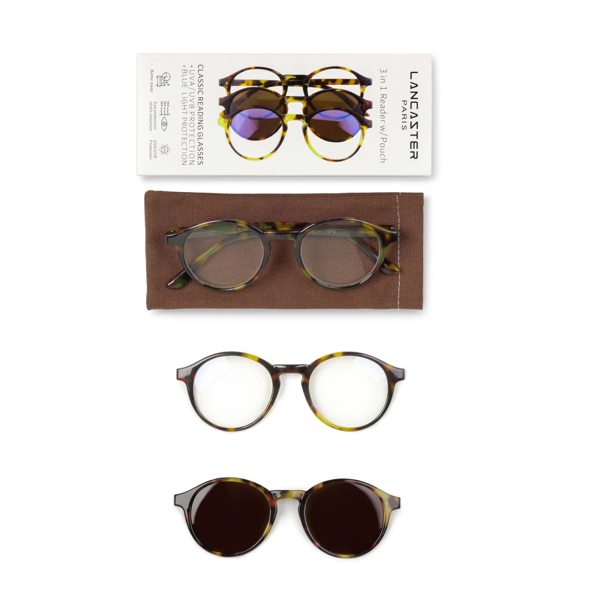 Lunettes de lecture 3-en-1 - Eyewear - Image 30
