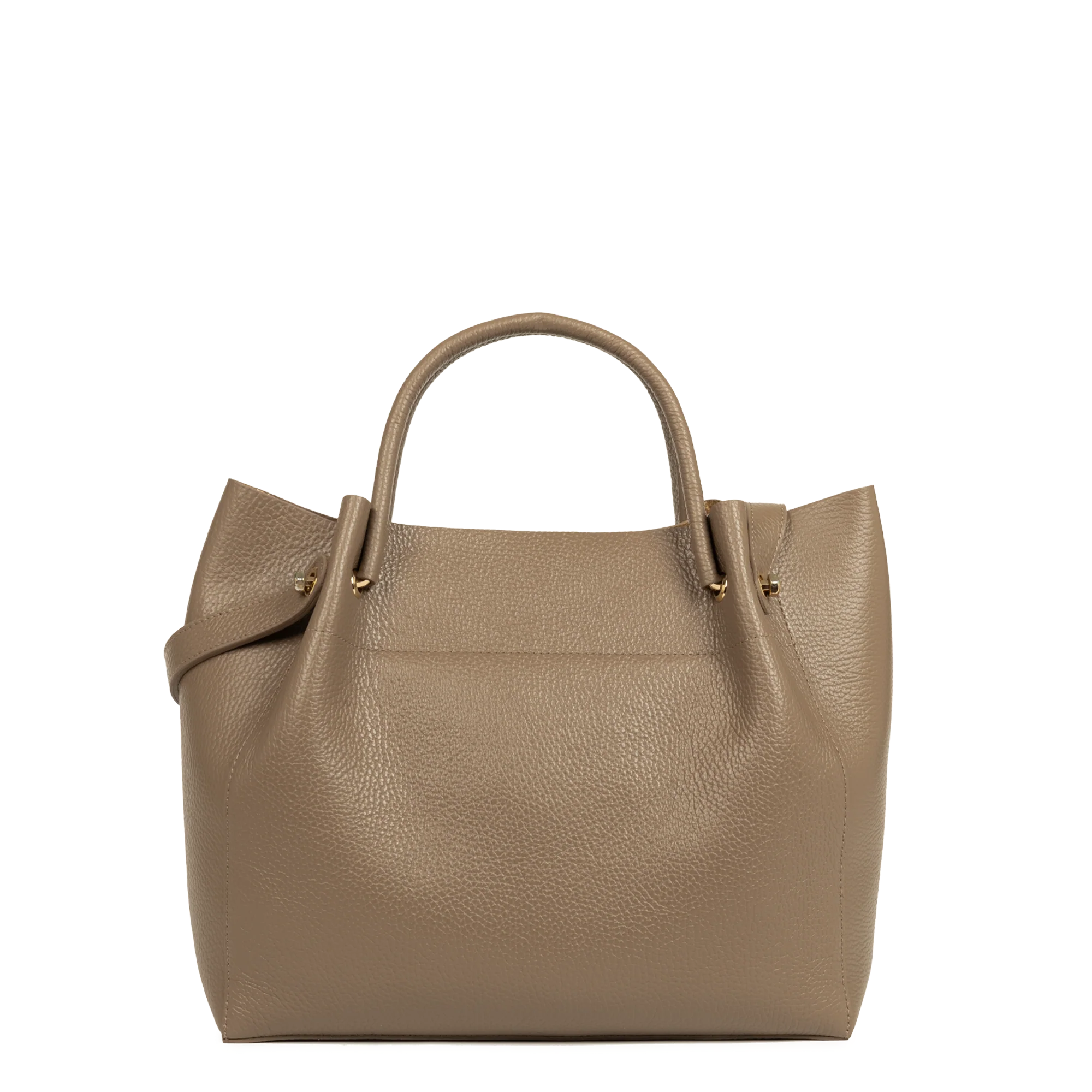 Grand sac cabas épaule - Foulonné Double LOUISA - Image 75