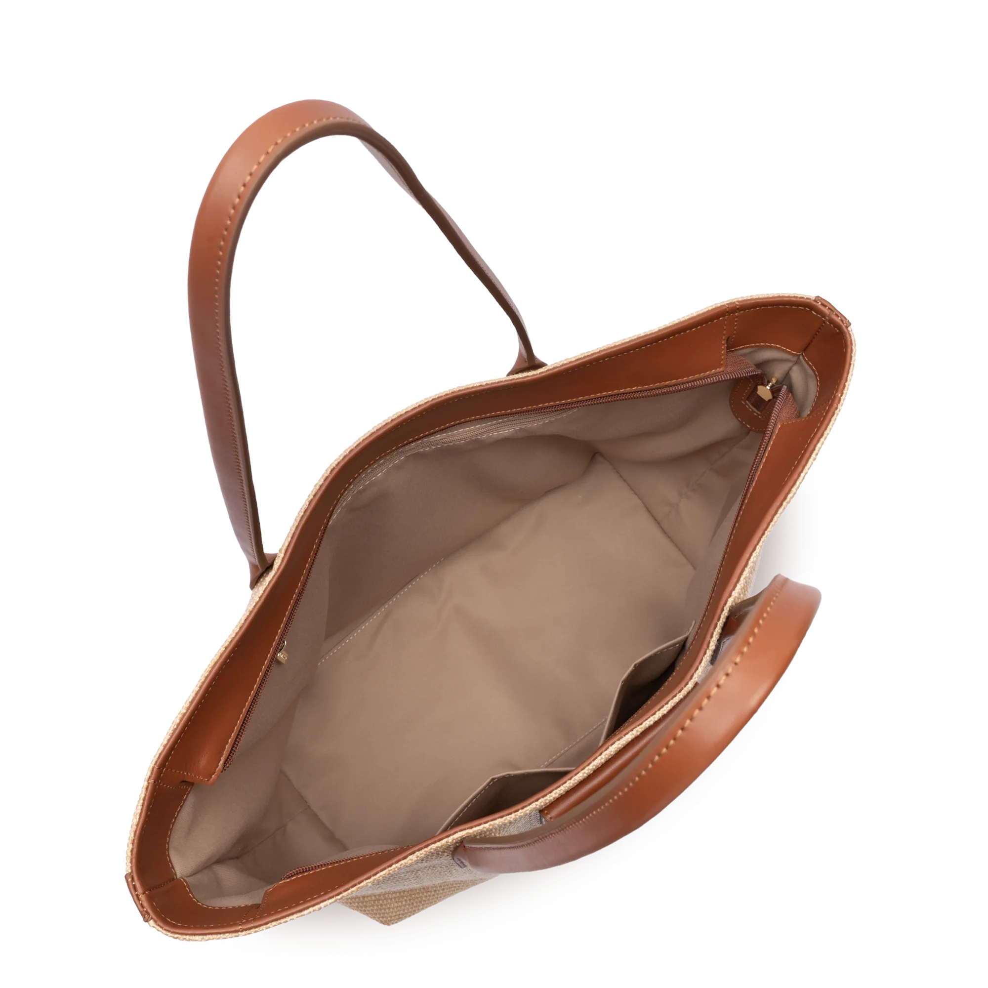 Sac cabas épaule - KBA Marinière Osier - Image 4
