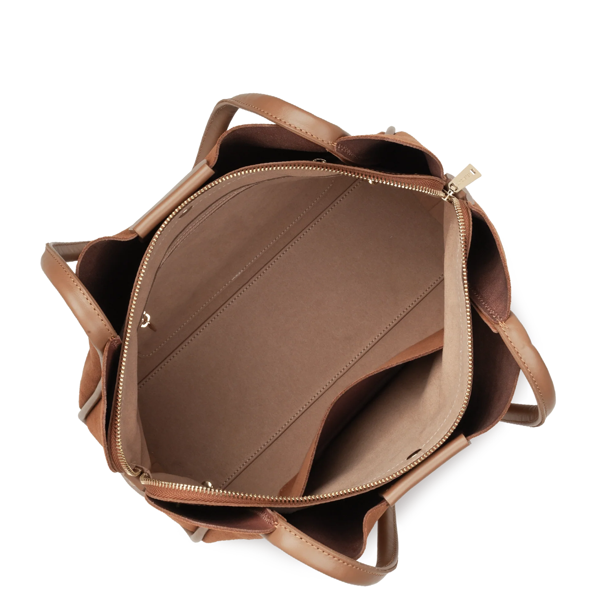 Grand sac cabas épaule - Suède Ida - Image 4