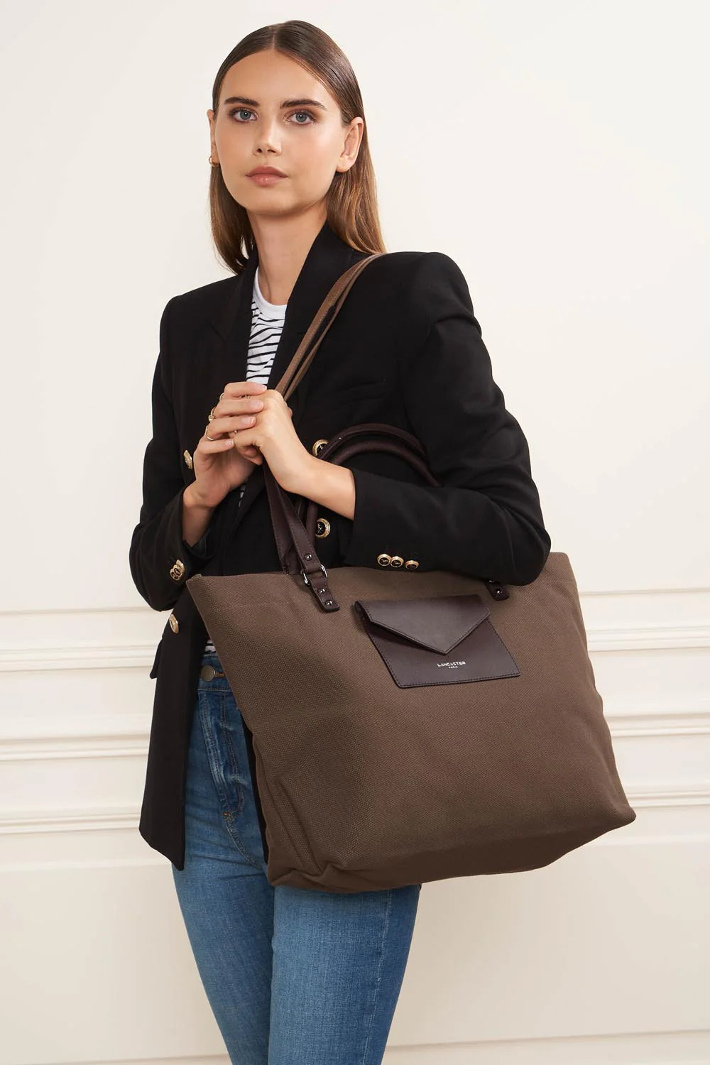 Très grand sac cabas épaule - Canvas Conscious - Image 18