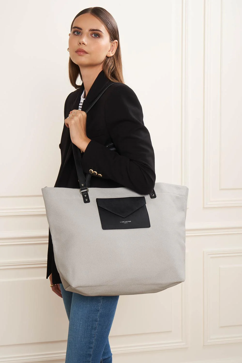 Très grand sac cabas épaule - Canvas Conscious - Image 6