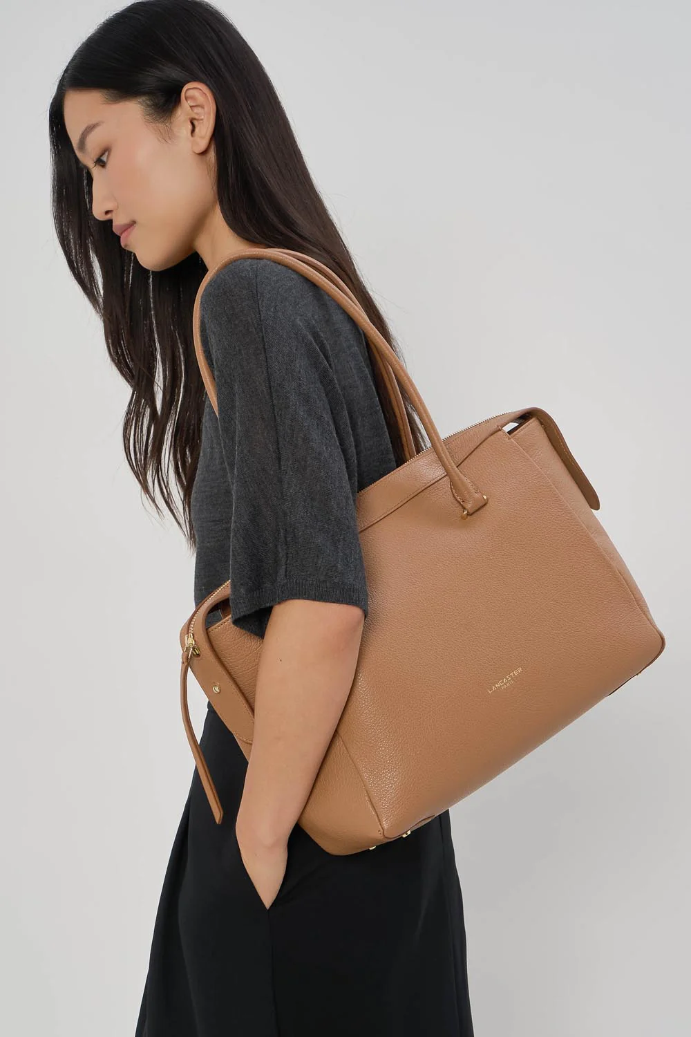 Sac cabas épaule - Dune - Image 10